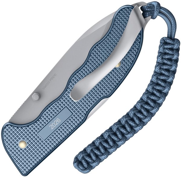 Victorinox Evoke Alox Lockback Folding Knife 3.75" Glacial Blue Limited Edition 2026