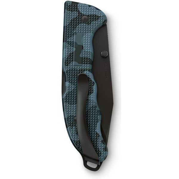 Victorinox Evoke Lockback Folding Knife 4" Black Blade Navy Camo Alox