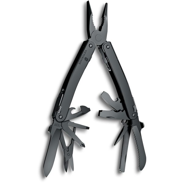 Victorinox Swiss Tool Spirit MXBS Black Multi-Tool 4.13" Closed