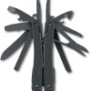 Victorinox SwissTool Black Multi-Tool 4.5" Closed w/ Pouch