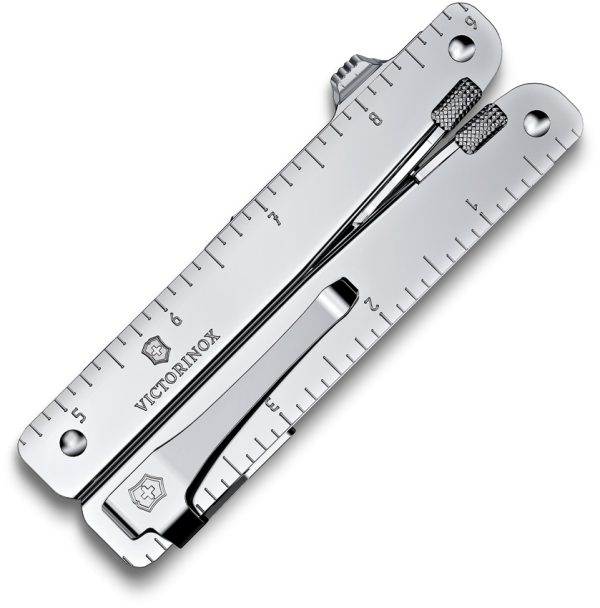 Victorinox Swiss Tool MX Silver Clip 4.5" Multi-Tool