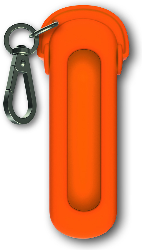 Victorinox Classic Case Headphones Orange Silicone w/ Clip