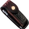 Victorinox Zermatt Large Belt Pouch Brown Leather w/ Sharpening Steel