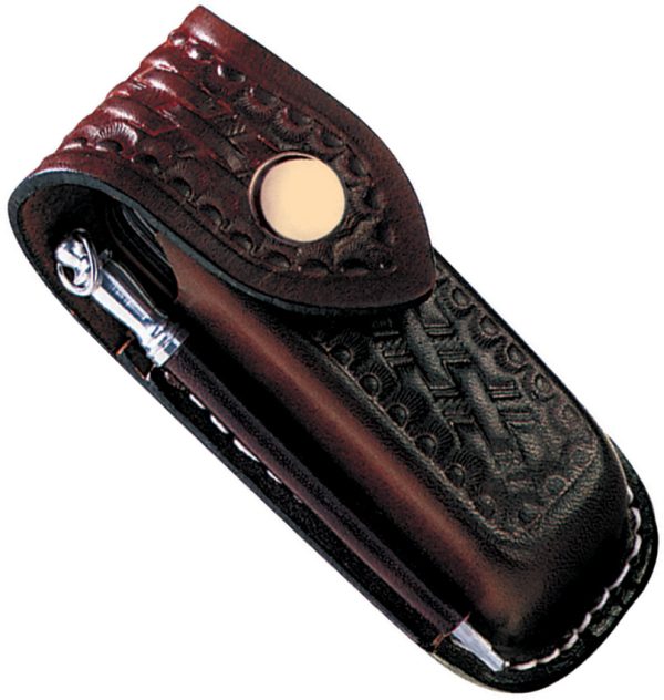 Victorinox Zermatt Large Belt Pouch Brown Leather w/ Sharpening Steel