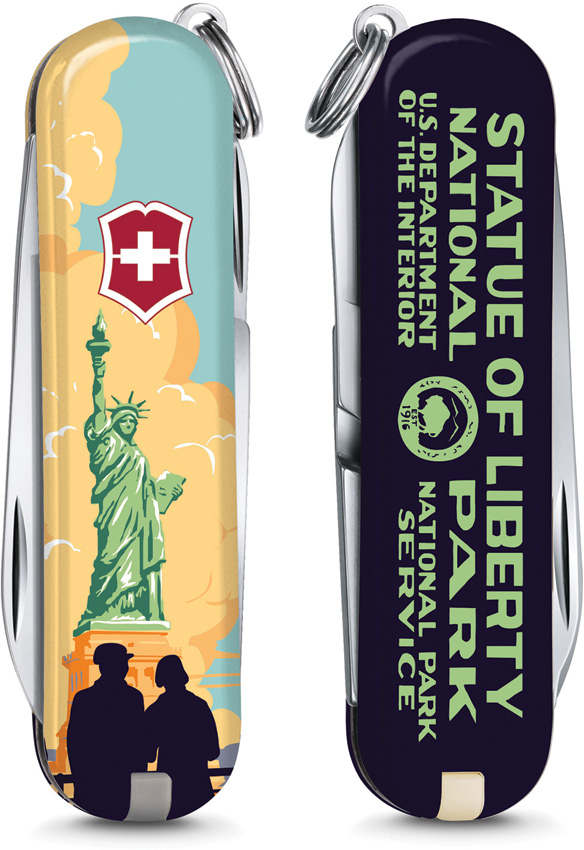 Victorinox Classic Statue of Liberty Folding Knife 2.25"