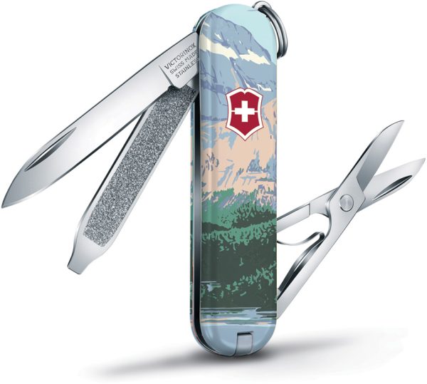 Victorinox Classic Glacier National Park Folding Knife 2.25"