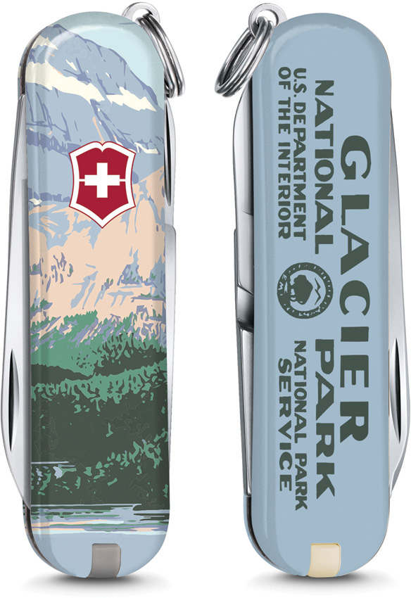Victorinox Classic Glacier National Park Folding Knife 2.25"