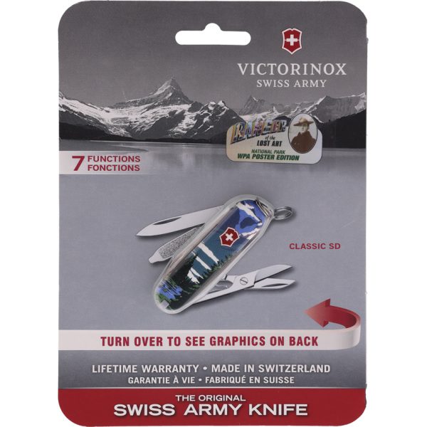 Victorinox Classic Olympic Ranger Doug Folding Knife 2.25 Closed