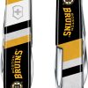 Victorinox Tinker Boston Bruins Folding Knife 3.5in Closed