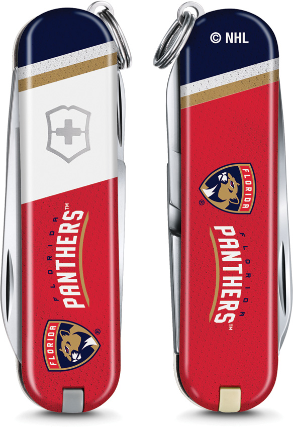 Victorinox Classic Florida Panthers Folding Knife 2.25 Closed