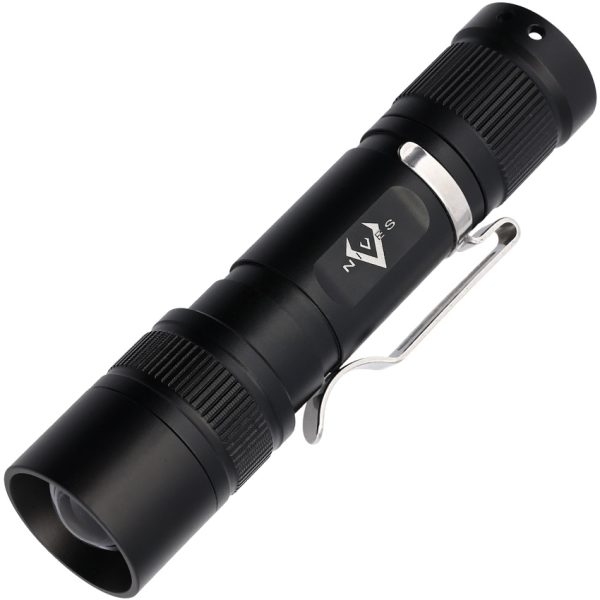 V NIVES Nite-Life 2v Flashlight 160 Lumens Black