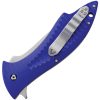 V NIVES Deplorable Linerlock Folding Knife 4" AUS-8 Blue