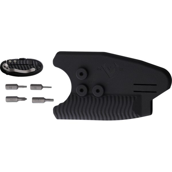 V NIVES C.R.A.B. Orange Multi-Tool with Framelock Knife