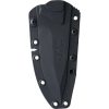 V NIVES Altered Beast Orange Fixed Blade Knife D2 Steel w/ Sheath