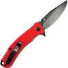 V Nives Rambo Shorty Pro 2.9" D2 Red G10 Folding Knife