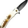 V NIVES Black Rambo Utility Pro Elite Folding Knife 3.75" Blade