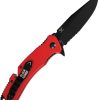 V NIVES Rambo Utility Pro 3.75" Folding Knife Red G10