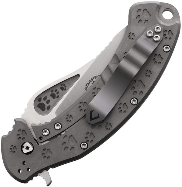 V NIVES ADAPPT Framelock Folding Knife 3.63" CPM S30V Black G10