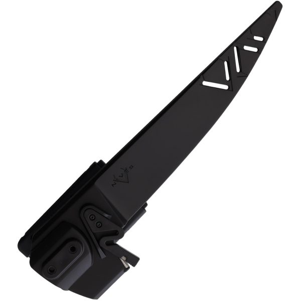 V NIVES PNW Angler Fillet Knife 8" 8Cr13MoV Stainless Black