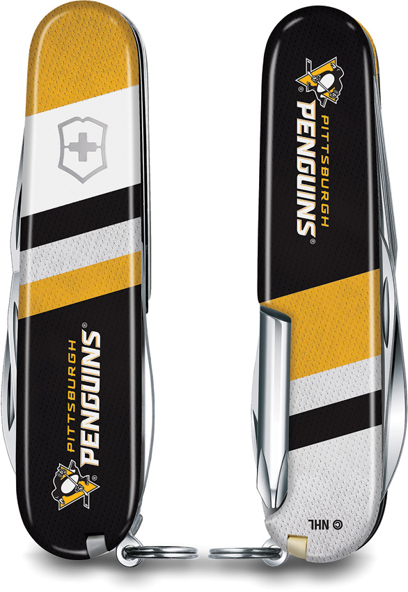 VNPIT91B1_add_01 Victorinox Tinker Pittsburgh Penguins Folding Knife 3.5" Closed