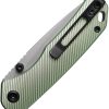 VOSA1602_add_01 Vosteed Marten Top Linerlock Folding Knife Green 3in 154CM