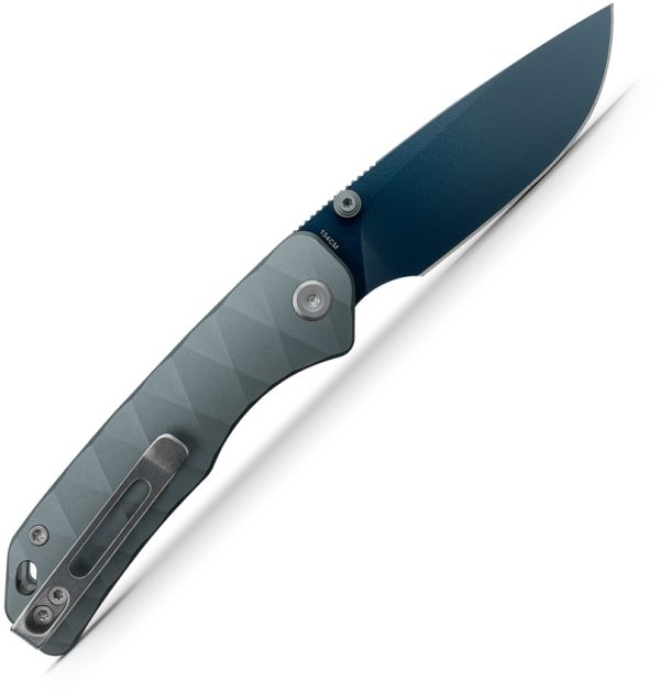 Vosteed Marten Top Linerlock Folding Knife Gray 3" 154CM