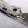 Vosteed Psyop Top Linerlock Folding Knife Black Micarta 3.25"