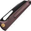 VOSA2503_add_01 Vosteed Gavko Leopard Top Linerlock Folding Knife Purple Titanium