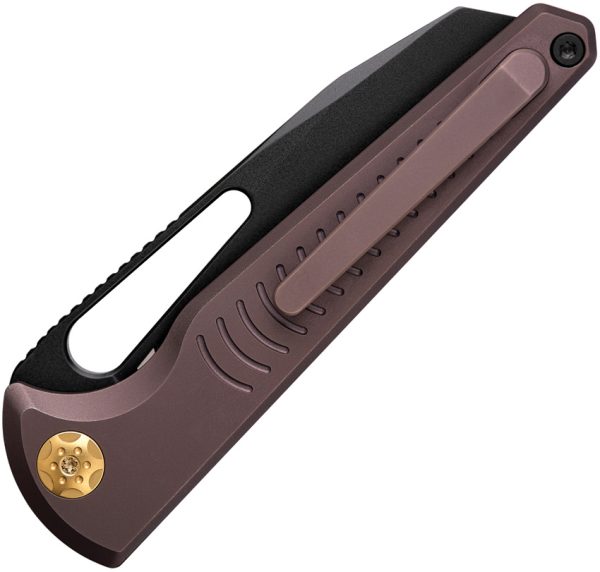 VOSA2503_add_01 Vosteed Gavko Leopard Top Linerlock Folding Knife Purple Titanium