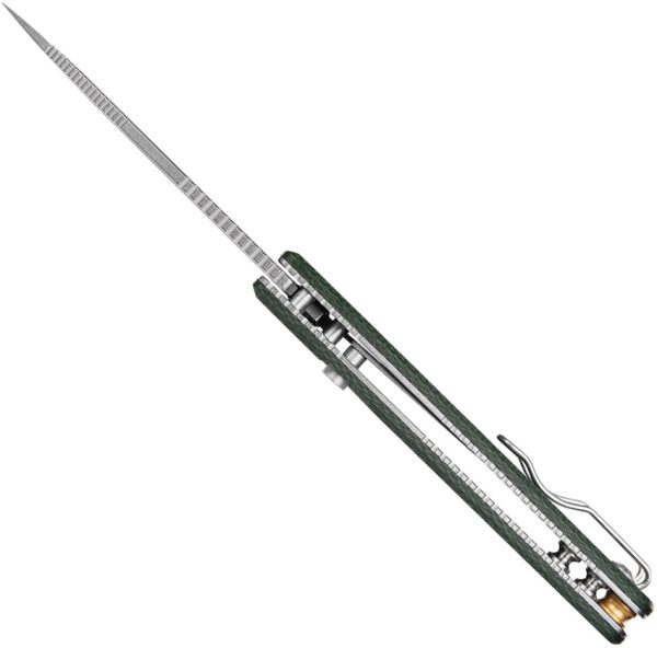 VOSA2603_add_03 Porcupine Top Linerlock Green
