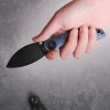 Vosteed Shilin Cutter Folding Knife Elmax Purple Vanchor Lock