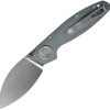 Vosteed Shilin Cutter 2.9" Elmax Folding Knife Gray Vanchor Lock