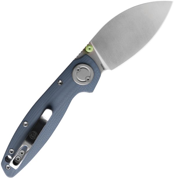 VOSA2809_add_02 Vosteed Shilin Cutter Folding Knife 2.9" 154CM Blue G10