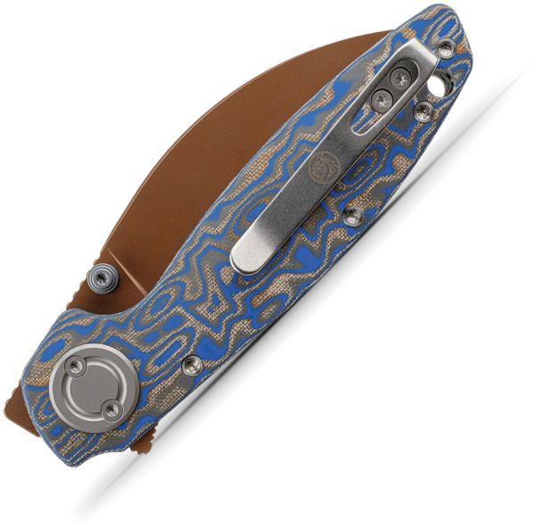 VOSA2811_add_01 Vosteed Shilin Cutter 2.9" 154CM Folding Knife Ocean Blue Micarta