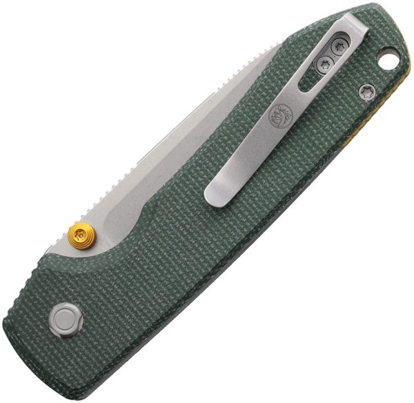 VOSA2904_add_01 Raccoon Top Linerlock Green