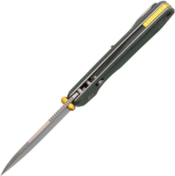 VOSA2904_add_02 Raccoon Top Linerlock Green