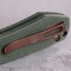 Vosteed Raccoon Top Linerlock Folding Knife Green 3.25in 14C28N