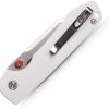 VOSA2912_add_01 Vosteed Raccoon Top Linerlock Folding Knife White G10 3.25"