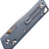 VOSA3504_add_01 Vosteed Parallel Folding Knife 3" S35VN Reverse Tanto Blade Blue Titanium