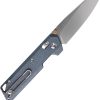 VOSA3504_add_02 Vosteed Parallel Folding Knife 3" S35VN Reverse Tanto Blade Blue Titanium