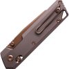 VOSA3505_add_01 Vosteed Parallel Crossbar Lock Folding Knife 2.9" S35VN Copper Dune