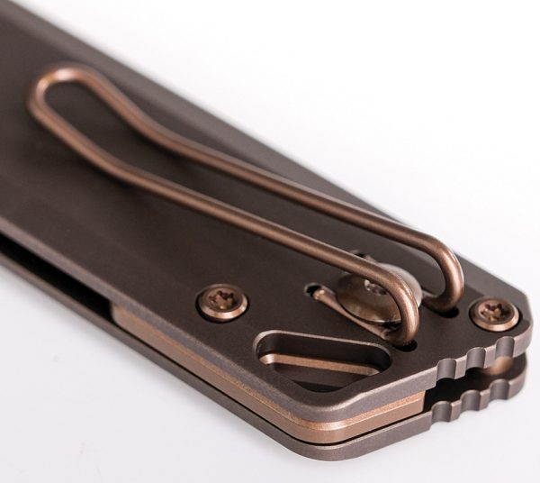 VOSA3505_add_04 Vosteed Parallel Crossbar Lock Folding Knife 2.9" S35VN Copper Dune