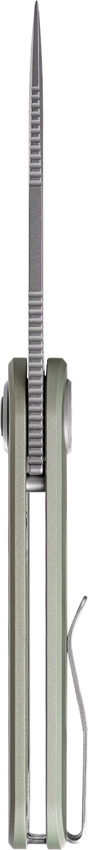 Vosteed Corgi-V Folding Knife 3" S35VN Green Vanchor Lock