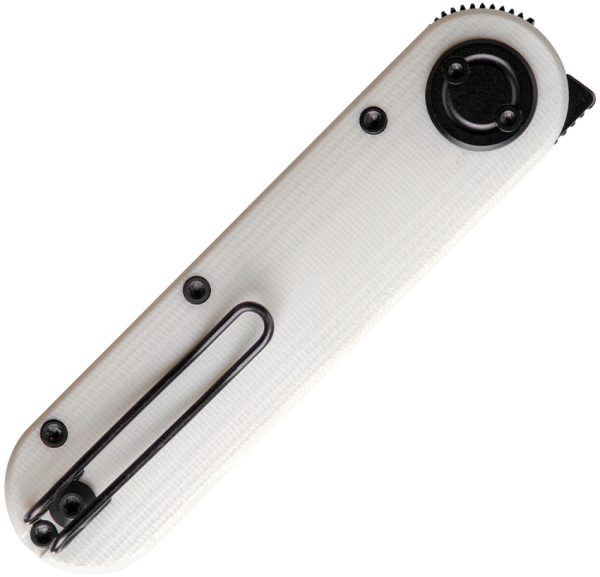 Vosteed Corgi-V Folding Knife 3" Bohler N690 Vanchor Lock White G10