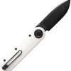 Vosteed Corgi-V Folding Knife 3" Bohler N690 Vanchor Lock White G10