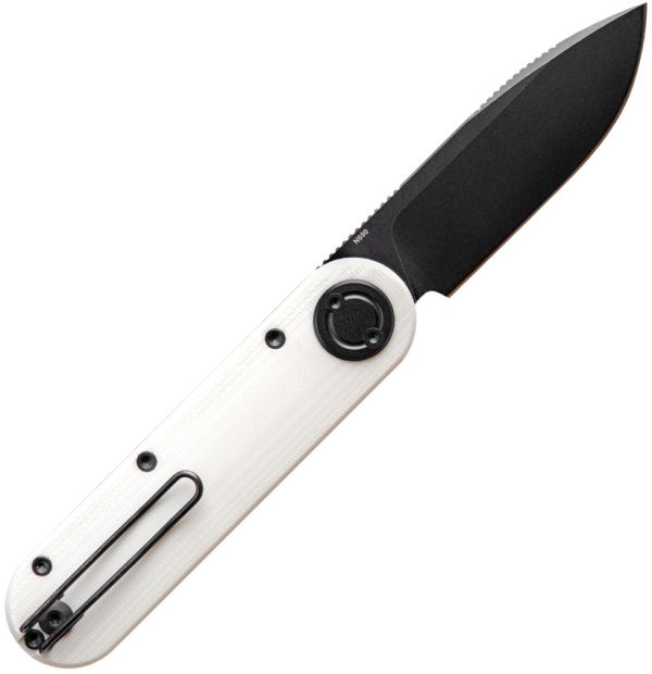 Vosteed Corgi-V Folding Knife 3" Bohler N690 Vanchor Lock White G10