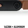Vosteed Corgi-V Folding Knife 2.38" 14C28N Blade Vanchor Lock Black