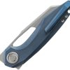 VOSA4303_add_01 Vosteed Thunderbeast Vanchor Lock Folding Knife 3.5" M390 Blue Ti