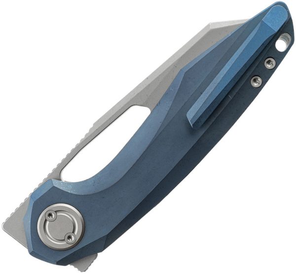 VOSA4303_add_01 Vosteed Thunderbeast Vanchor Lock Folding Knife 3.5" M390 Blue Ti