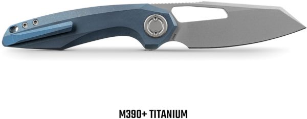 VOSA4303_add_02 Vosteed Thunderbeast Vanchor Lock Folding Knife 3.5" M390 Blue Ti